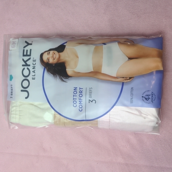 Jockey Other - Jockey Elance 3 Pack Briefs size 6/M